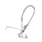 image of T&S Brass B-0154-14-CR-BC Easyinstall Pre-Rinse Unit, 8" Wall Mount