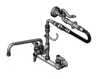 image of T&S Brass B-0184 Pre-Rinse Unit, with Add-On Faucet