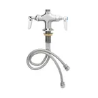 image of T&S Brass B-0200-LNM Pantry Base, Double, Deck Mounted, Lever Handles
