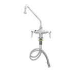 image of T&S Brass B-0202 Double Pantry Faucet, Single Hole, Deck Mount