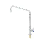 image of T&S Brass B-0206-02-CR Pantry Faucet, Deck Mount, Single Hole Base