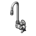 image of T&S Brass B-0210-132X-WS Pantry Faucet, Single, Wall Mount, Single Hole
