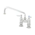 image of T&S Brass B-0226 Mixing Faucet, Deck Mount, 10" Swing Nozzle