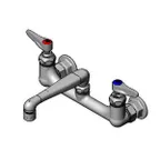 image of T&S Brass B-0230-01-QT-VR Mixing Faucet, 8" Wall Mount
