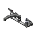 image of T&S Brass B-0230-0CS8-CR Faucet, 8" Wall Mount