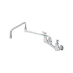 image of T&S Brass B-0230-24DJ-CR Mixing Faucet, 8" Wall Mount