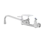 image of T&S Brass B-0233-02 Mixing Faucet, Wall Mounted, 8" Adjustable Centers