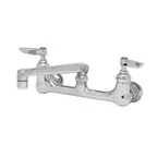 image of T&S Brass B-0234-BST Sink Mixing Faucet, 6" Cast Nozzle, Aerator