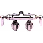 image of T&S Brass B-0240-LN Sink Mixing Faucet, Wall Mounted