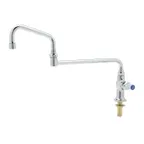 image of T&S Brass B-0255-18DJX-CR Single Pantry Faucet, Deck Mount, Single Hole