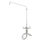 image of T&S Brass B-0270 Double Pantry Faucet, Deck-Mounted