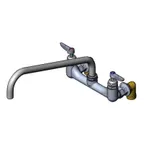 image of T&S Brass B-0290-01 Big-Flo Mixing Faucet, Wall Mount, 8" Adjustable Centers