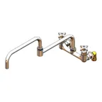 image of T&S Brass B-0292 Big-Flo Pot & Kettle Sink Faucet, Wall Mount, 8" Centers