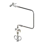 image of T&S Brass B-0300-WD Double Pantry Faucet, Quarter-Turn Eterna Cartridges