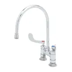 image of T&S Brass B-0325-134X-CR4 Pantry Faucet, Double, Deck Mount