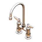 image of T&S Brass B-0325-A22 Mixing Faucet, Deck Mount, 4" Adjustable Centers