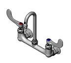 image of T&S Brass B-0330-01-W4F12 Surgical Sink Mixing Faucet, Wall Mount