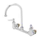 image of T&S Brass B-0331-CC Faucet, Wall Mount, 8" Adjustable Centers