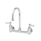 image of T&S Brass B-0331-VF22-EL Faucet, Wall Mount, 8" Adjustable Centers