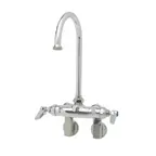 image of T&S Brass B-0341 Faucet, Splash Mounted, Swivel Gooseneck