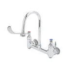 image of T&S Brass B-0352 Medical Faucet, Wall Mount, 8" Centers