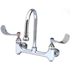 image of T&S Brass B-0353-04 Medical Faucet, Wall Mount, 8" Centers