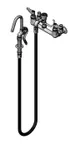 image of T&S Brass B-0610-JJ Pot Filler Faucet, Splash-Mounted, 8" Centers