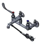 image of T&S Brass B-0651-06 Service Sink Faucet, Wall Mount, 8" Centers