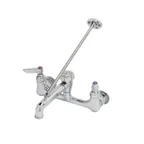 image of T&S Brass B-0665-POL Service Sink Faucet, 8" Centers