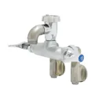 image of T&S Brass B-0669-CR-RGH Service Sink Faucet, Wall Mount, Adjustable Centers