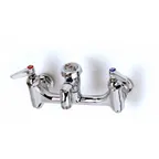 image of T&S Brass B-0674-BSTP Service Sink Faucet, 8" Centers
