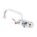 image of T&S Brass B-1105 Faucet, 6" Swing Nozzle, Back Mounted