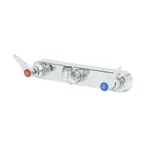image of T&S Brass B-1125-LNM Faucet Workboard, Less Nozzle, Splash Mounted, Bronze Body