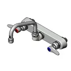 image of T&S Brass B-1125 Faucet, 6" Swing Nozzle, Splash Mounted