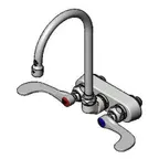 image of T&S Brass B-1146-04 Workboard Faucet, Wall Mount, 4" Centers