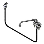 image of T&S Brass B-1171-01 Faucet Workboard, Deck Mount, 4" Centers, 16" Swing Nozzle