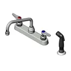 image of T&S Brass B-1172-07 Faucet Workboard, Deck Mount, 8" Centers, 8" Swing Nozzle