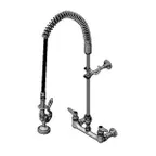 image of T&S Brass B-2278-0440-CR Easyinstall Pre-Rinse Unit, Wall Mount, 8" Center