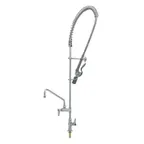 image of T&S Brass B-2285-12-CR-BC Easyinstall Pre-Rinse Unit, Deck Mount
