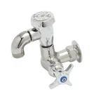 image of T&S Brass B-2301 Sill Faucet, Wall Mount, Single Hole, Eterna Cartridge