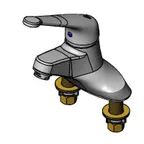 image of T&S Brass B-2711-LH Faucet, Single Lever, Deck Mount, 4" Center Set, 6" Handle