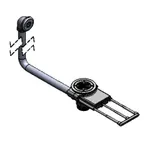 image of T&S Brass B-3992-01-3X Modular Waste Drain Valve, with Pull Handle