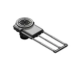 image of T&S Brass B-3992-5X Modular Waste Drain Valve, with Pull Handle