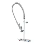 image of T&S Brass B-5125-CR-B Easyinstall Workboard Pre-Rinse Unit