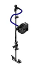 image of T&S Brass B-7102-U1CXS1E Hose Reel Assembly, 12' Stainless Steel Open Reel