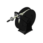 image of T&S Brass B-7245 Hose Reel System, Open, 3/4" X 50' Creamery Hose