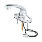 image of T&S Brass EC-3103-BA Chekpoint™ Electronic Faucet, Deck Mount, 4" Centerset