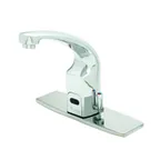 image of T&S Brass EC-3132-8DP Chekpoint™ Above Deck Electronic Faucet, Deck Mount
