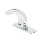 image of T&S Brass EC-3142-8DP Chekpoint™ Above Deck Electronic Faucet, Deck Mount