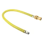 image of T&S Brass HG-6E-36 Safe-T-Link Gas Connector Hose, 1" Npt X 36"